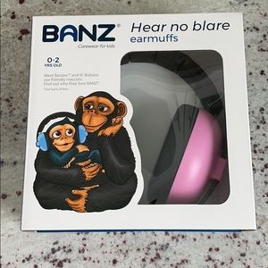 Brand new Banz earmuffs for baby
